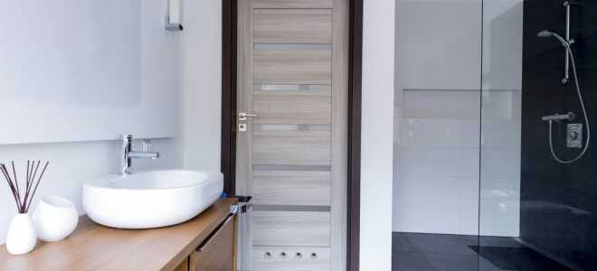 Как выбрать дверь в ванную комнату