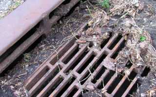 Методы прочистки ливневой канализации из арсенала профессионалов