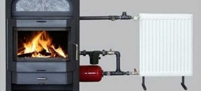 Как работает печь с водяным контуром