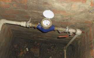 Установка счетчика воды в колодце – правила и нюансы монтажного процесса