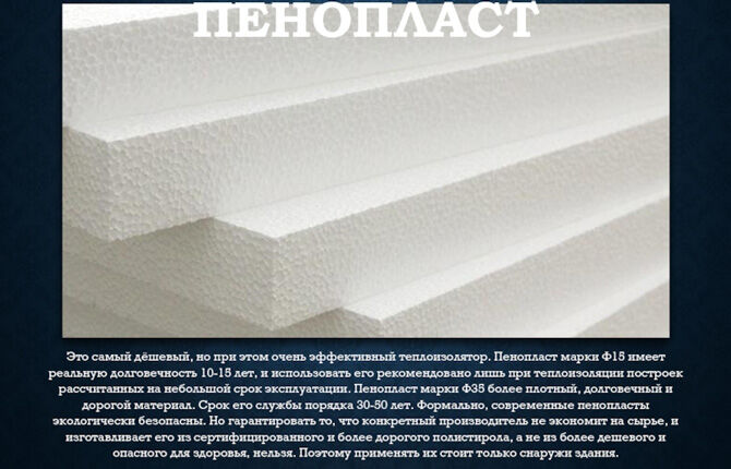 Пенопласт