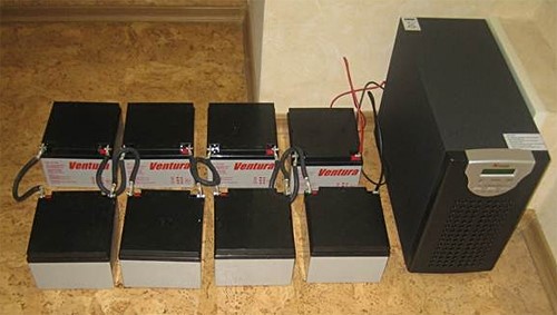 Бесперебойник для газового котла (несколько аккумуляторов) Бесперебойник для газового котла (несколько аккумуляторов)