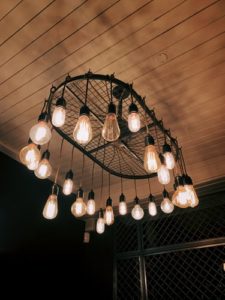 Люстра в стиле лофт