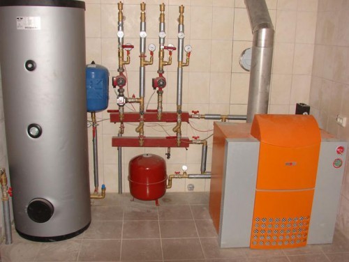Напольный газовый котел