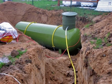Газгольдер для сжиженного газа