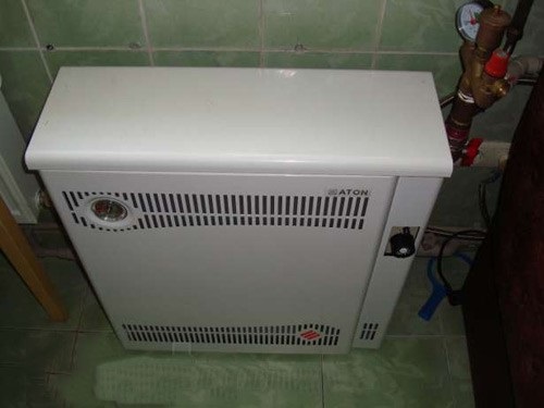Газовый котел парапетного типа