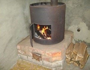 Гаражная печка