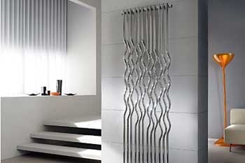 Необычный вертикальный радиатор