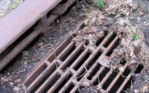 Эту ливневку надо чистить