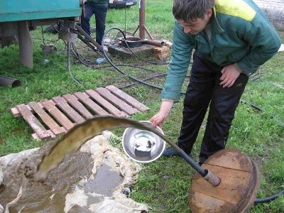 Откачка грязной воды