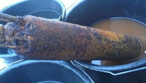 Насос в иле