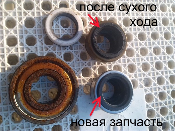 Изношенная деталь