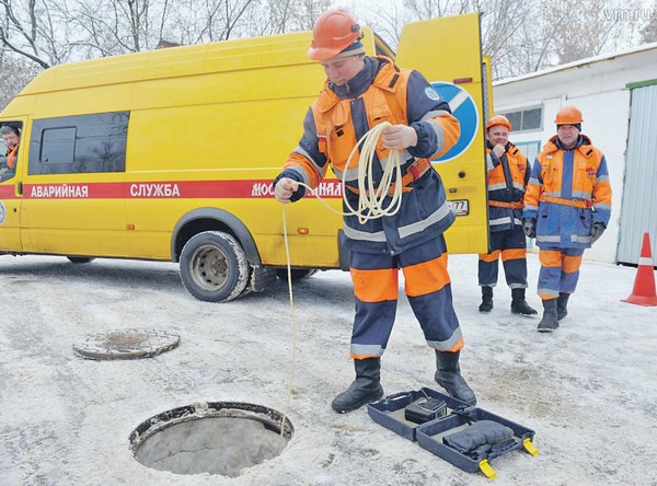 Проверка воздуха в колодце