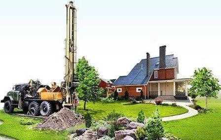 Установка для бурения скважины на воду
