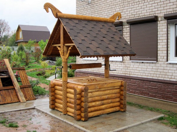 Колодезный домик