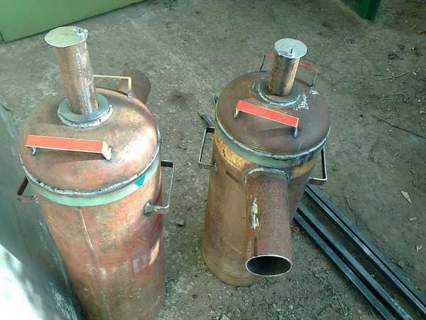 Печь из баллона