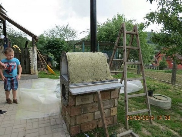 Утепление печки